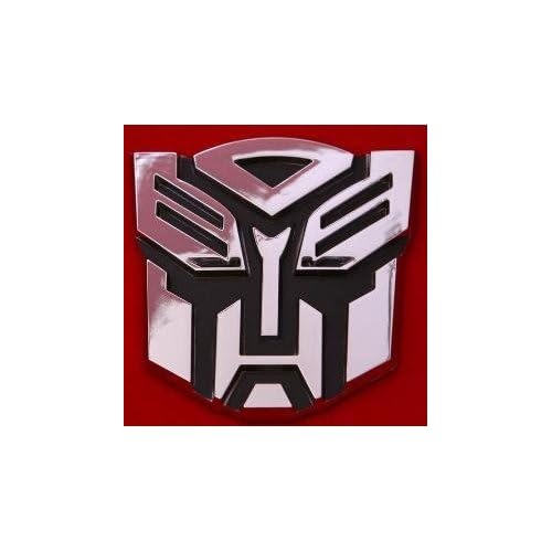 Transformers Autobots Logo 3D Car Hood Ornament / Decal
