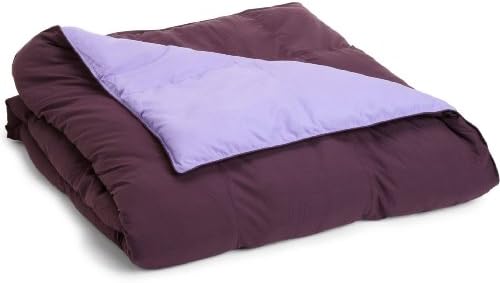 All Season Down Alternative Reversible Comforter King-Plum/Lilac