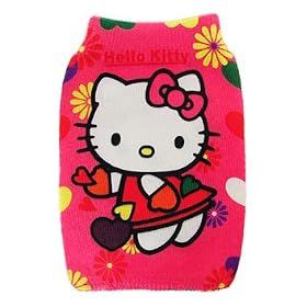 Hello Kitty Ipod Iphone Cellphone Socks