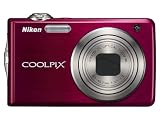 Nikon Coolpix S630 Digitalkamera (12 Megapixel, 7-fach optischer Zoom, 6,9 cm (2,7 Zoll) Display) rot