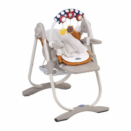 Chicco Kinderhochstuhl Polly Magic Orange Chicco Kinderhochstuhl Polly Magic Orange
