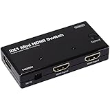 Monoprice 108150 Mini HDMI Switch with Optional Power Output