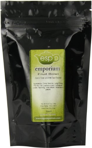 ESP Tea Emporium Fruit Bowl Green, White Tea Blend, 1.76 Ounce