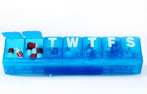 7-day Locking Pill Reminder - Small