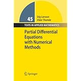partial differential equations with numerical methods texts in applied mathematics