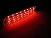 iJDMTOY Nissan Juke Murano Quest Sentra Infiniti FX35 FX37 FX50 QX70 Red Lens 24-SMD LED Bumper Reflector Lamps