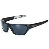 NCAA LSU Tigers Unisex Black-Smoke Onyx Sport Sunglasses