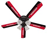 Arkansas Razorbacks Team Logo Ceiling Fan with Lights