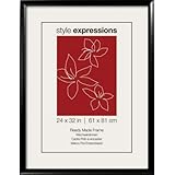 Lexington Black Wood Frame Fits 24 x 32 Print , 26x34
