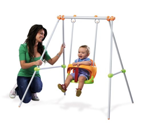 Smoby 310046 - Metallschaukel Baby Swing