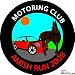 Magnetic Badge (Custom) - Motoring Club - Amish Run 2008 Image