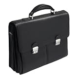 Urban Factory - Leather City Classic - Sacoche en cuir pour ordinateur portable 15,4 " / 16 "
