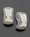 14k Gold & Sterling Silver Diamond Earrings (3/8 ct. t.w.)