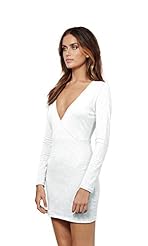 Sexy V-neck Elasticized   Waistline  Dress
