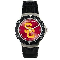 NCAA Men's CD-USC Agent Series USC Trojans Polyurethane Watch