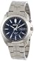 Seiko Men's SMY111 Stainless Steel Kinetic Blue Dial Watch