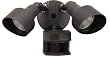 Heath Zenith 200-Watt Quartz Halogen Motion-Sensing Twin Security Light, Bronze #SL-5597-BZ-B