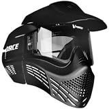 Paintball V-Force Armor Mask with Visor Black