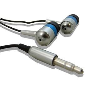 SweetSound Metallic and Blue Noise Reducing Earbuds