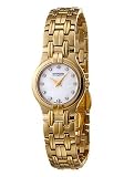 Wittnauer 11P06 Astor White Mother-of-Pearl Dial Yellow Gold Plated Women's Watch