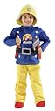 Fireman Sam Deluxe Costume Playsuit Age 3-4