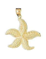 CleverEves 14K Gold Pendant Starfish 8 - Gram(s)