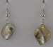 Polished Stone Earrings with Silver Posts