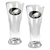 NFL Philadelphia Eagles 19oz. Pilsner Glass (Set of 2)