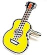 Acoustic Guitar Cufflinks - Music Themed Formal Wear - Cufflinks