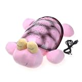 Fancy Pink Music Snail Twilight Turtle Light Star Projector Lamp