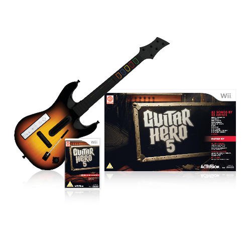 Guitar Hero 5 Guitar Bundle Wii Picture