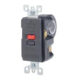 Leviton 8895-E High Current Smartlock GFCI, Ebony