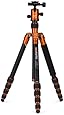MeFOTO A1350Q1C Aluminium Roadtrip Travel Tripod/Monopod/Monopod Kit (Orange)