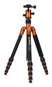 Mefoto A1350Q1C Roadtrip Travel Tripod Kits (Orange)