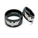 Search : Blue Chip Unlimited - Matching 8mm & 9mm Black Tungsten with Laser Etched Batman Design His & Hers Set Wedding Bands Engagement Rings (Available in Whole & Half Sizes 8mm:4-15 9mm:5-17)