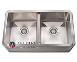 402 Double Bowl Apron Stainless Steel Kitchen Sink