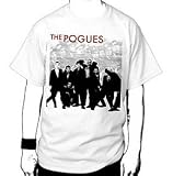 THE POGUES - Fall From Grace T-Shirt White Irish Punk