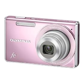 Olympus FE-5030 Digital Camera - Flamingo Pink (14MP, 5x Wide Optical Zoom) 2.7 inch LCD