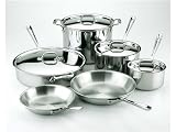 Review All-Clad 501853 / All-Clad Stainless Stainless Steel Cookware Set 10-pc.