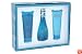 Cool Water By Davidoff For Women. Set-edt Spray 3.4 Ounces & Body Lotion 2.5 Ounces & Shower Gel 2.5 Ounces