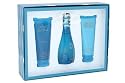 Cool Water By Davidoff For Women. Set-edt Spray 3.4 Ounces & Body Lotion 2.5 Ounces & Shower Gel 2.5 Ounces