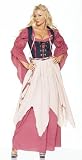 4PC. Renaissance wench costume