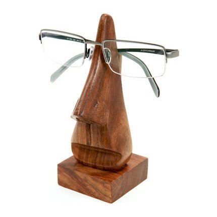 Handmade Wood Eyeglass Holder - Fair Trade