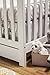 DaVinci Piedmont 4-in-1 Convertible Crib with Toddler Bed Conversion Kit in White, Greenguard Gold Certified