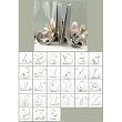 silver monogram wedding cake topper a-z cake letter