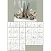 silver monogram wedding cake topper a-z cake letter