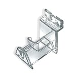 Azar 550010 Slatwall Interlocking Eyeglass Holder, 25 Count