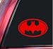 Search : Batman Bat Symbol Vinyl Decal Sticker - Red