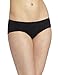 Maidenform Womens Comfort Devotion Hipster Panty, Black/Body Beige, 5