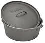 Bayou Classic 7402, 2-Qt. Cast Iron Dutch Oven with Dutch Oven Lid